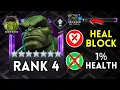 7⭐RANK 4 IMMORTAL HULK 43 SECONDS NUKE! - MCOC