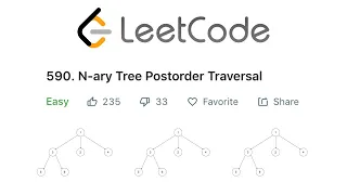 LeetCode N-ary Tree Postorder Traversal Solution Explained - Java