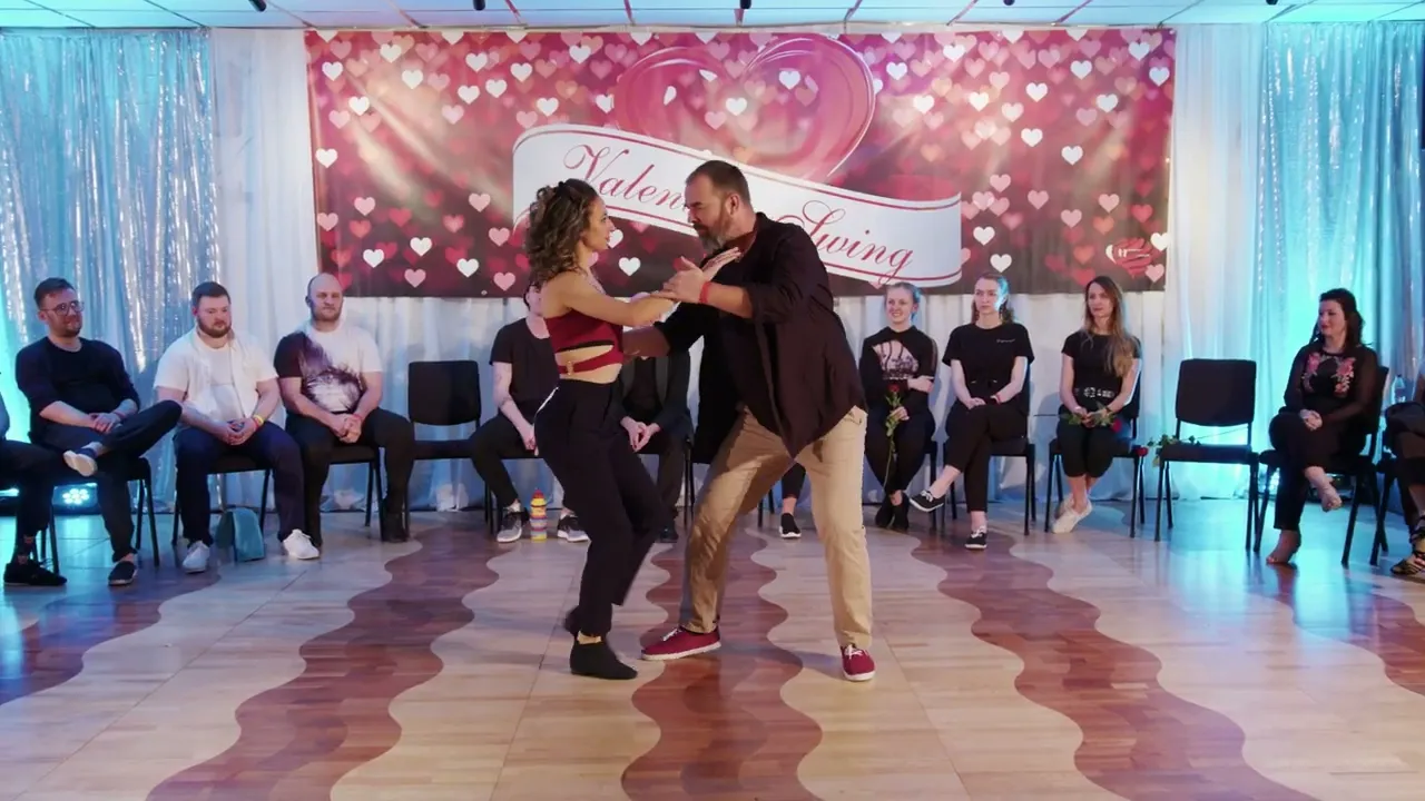 Andreas Danielsson & Gal Kashi - Advanced Jack&Jill Finals  - Valentine Swing 2023