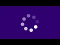 Single DIV Spinning Dots Loading Status Animation using Vanilla CSS only