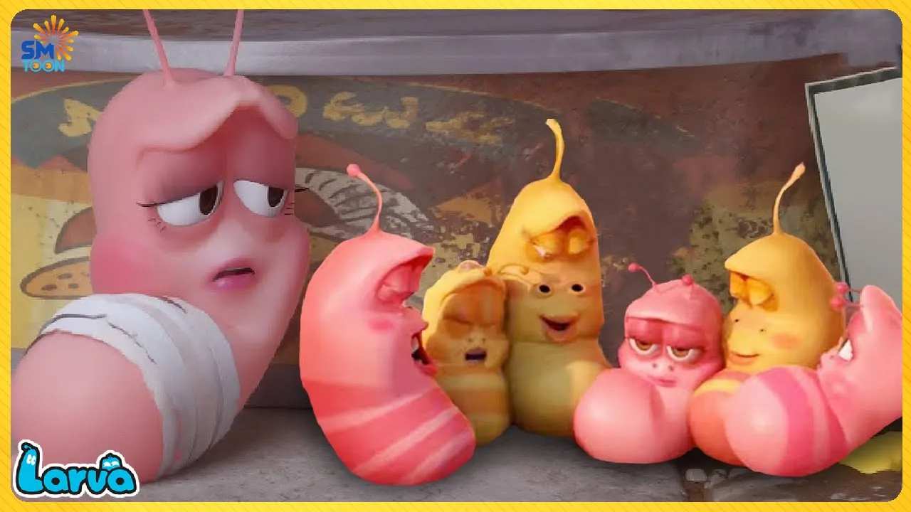 LARVA CARTOONS FULL EPISODE: BIG FAMILY | CARTOONS FULL MOVIE | FUNNY CARTOON COMPILATION LARVA CARTOONS FULL EPISODE: BIG FAMILY | CARTOONS FULL MOVIE | FUNNY CARTOON COMPILATION