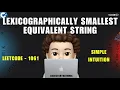 Lexicographically Smallest Equivalent String Using DFS Leetcode 1061 codestorywithMIK