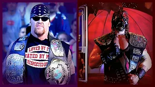 The Undertaker \u0026 Kane vs Edge \u0026 Christian WWF Tag Titles Match 8/23/01