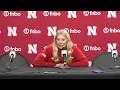 Red-White Postgame Presser Nebraska Volleyball