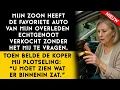 Mijn zoon heeft de auto van mijn overleden echtgenoot verkocht… en een vreselijk geheim onthuld