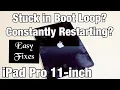 iPad Pro 11in Stuck in Boot Loop Constantly Restarting Easy Fixes