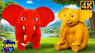 Ek Mota Hathi Jhoom Ke Chala, एक मोटा हाथी, बच्चों के लिए हिंदी कविताएँ, Preschool Nursery Rhymes