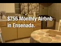 Airbnb monthly 755 and fee in