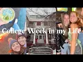 first week of college vlog at UVA sorority rush eating meat again getting into a routine