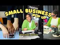 Small Business Vlog My First Pop-Up Experience Permanent Jewelry Behind the Scenes