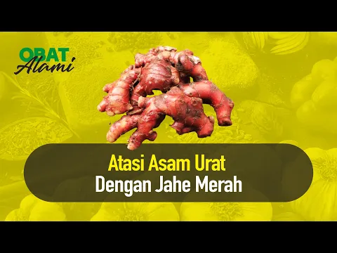 Atasi Asam Urat dengan Jahe Merah