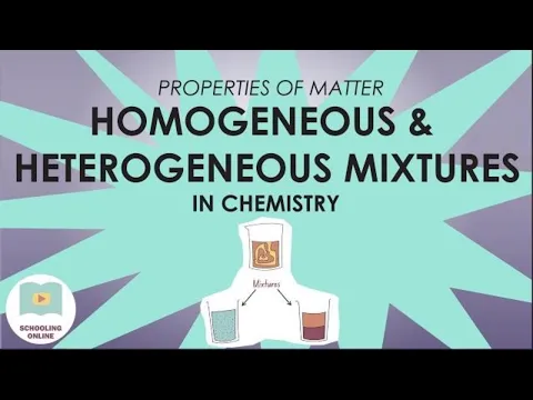 Download MP3 Heterogeneous and Homogeneous Mixtures in Chemistry