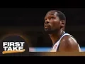 Stephen A and Max rank Kevin Durant on NBA all-time list First Take ESPN
