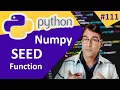 Numpy SEED Function Python for beginners - 111 Seed Function in Numpy