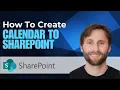 How to Create a Calendar in Microsoft SharePoint Step-By-Step 2026 Guide