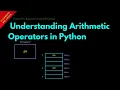 Understanding Arithmetic Operators in Python Lesson 13 Python For Beginners