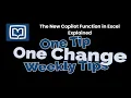 The New Copilot Function in Excel Explained