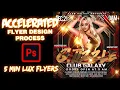 Effortless Party Flyers Accelerate Design Process Using Pre-Prepared Images and Text Templates