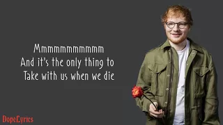 photograph ed sheeran lyrics