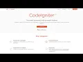 CodeIgniter Project Installation and Customization Support