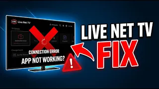 Live Net TV Not Working on Firestick Fix It Fast
