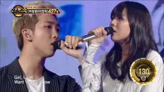 tvpp rap monster bts umbrella duet song festival
