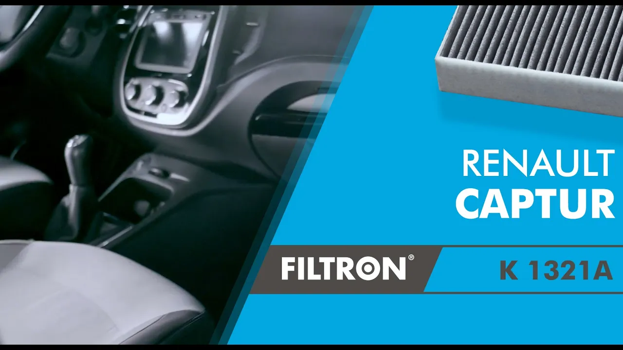 Jak wymienić filtr kabinowy? – Renault Captur – The Mechanics by FILTRON