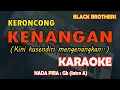 Download Lagu Karaoke Keroncong Kenangan - Black Brothers (Kini kusendiri mengenangkan) nada pria Gb
