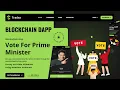 Build Deploy a Blockchain Voting DApp Next js Solidity Smart Contracts Tutorial 2025