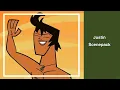 Justin Total Drama Scenepack action