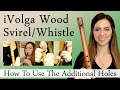 Download Lagu iVolga Wooden Whistle PD-01 - Russian Svirel | HOW TO USE THE EXTRA HOLES #shorts