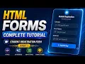 HTML Tutorial Part 15 1 HTML Forms Explained for Beginners Form Basics