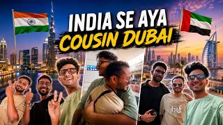 Mera Cousin Aya Dubai 🇮🇳✈️🇦🇪 #dubaivlog #uae #alianaskhan  #vlog #indiatodubai #trending #explore 