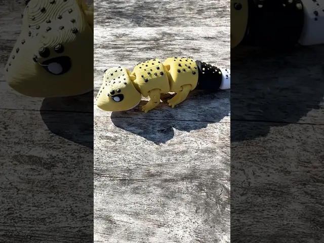 Mini Leopard Gecko w .3MF!! video thumbnail