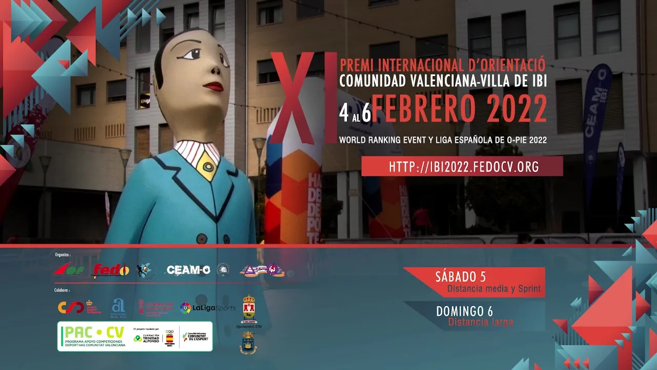 XI Premi Internacional d'Orientació de la Comunitat Valenciana Villa de Ibi 2022 - WRE