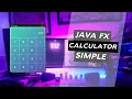 JavaFX Simple Calculator - Design and Code