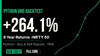 I Backtested ORB Strategy on NIFTY 50 in Python Here s What I Found