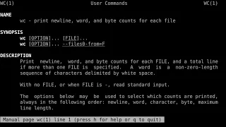 TIL wc - l doesn t actually count lines