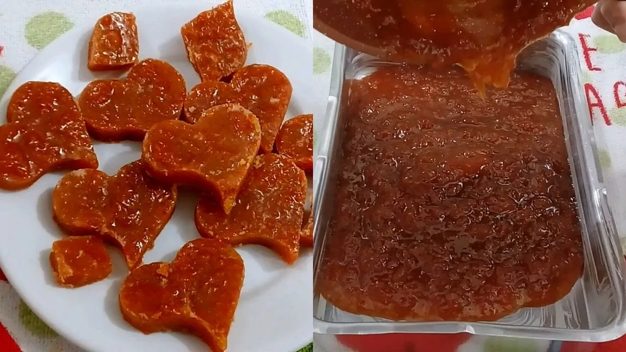 como fazer rápido e fácil doce de casca de melancia