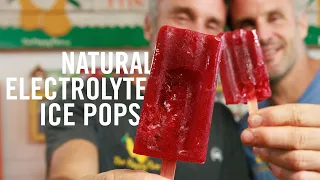 Electrolyte Ice Pops | Rehydrating Refreshing and Healthy