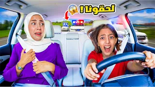 تيما قررت تسوق سيارة لأول مرة 
