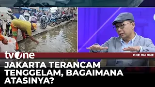 ancaman jakarta tenggelam pengamat di darat kita terancam di laut juga bermasalah one on one