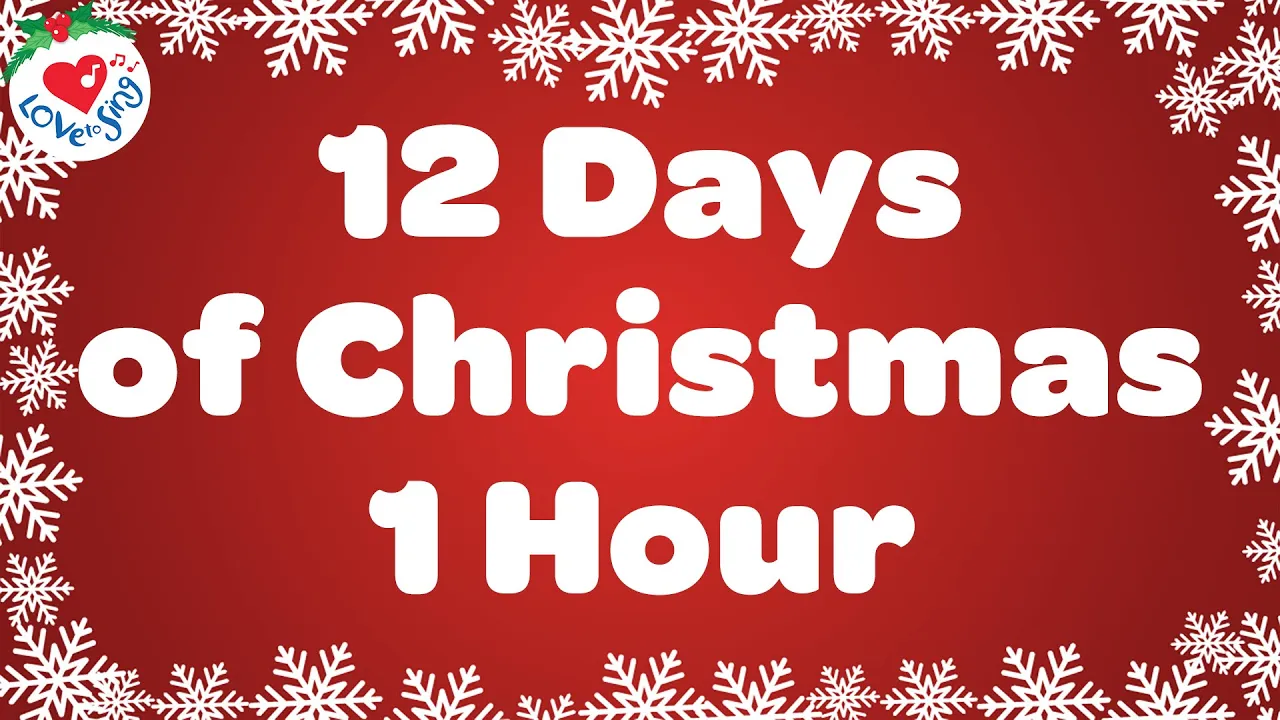 12 Days of Christmas 1 Hour with Lyrics ๐ Christmas Songs and Carols 12 Days of Christmas 1 Hour with Lyrics ๐ Christmas Songs and Carols