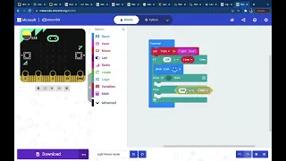 Creating a Light Sensor in MakeCode