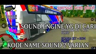 Download SOUND HINO RK DAN SCANIA + REM PLUIT KODE NAME SUPOT SMUA MOD MP3