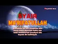 Lagu 🌸SYAIR PANTUN MA’RIFATULLAH🌸#Ma’rifatullah #manarafanafsahufaqadarafarabbahu