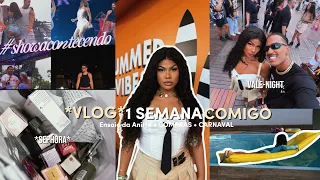 VLOG: ESTAMOS DE VOLTA , FINALIZANDO AS FÉRIAS+ ENSAIO DA ANITTA A CONVITE DA SEPHORA + SURPRESA