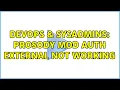DevOps SysAdmins Prosody mod auth external not working