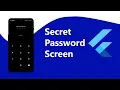 Secret Password Screen - Flutter App