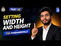 CSS Fundamentals Setting Width and Height Like a Pro